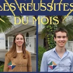 valentine, admissible au conours général des lycées et Grégoire, finaliste du concours Prologin