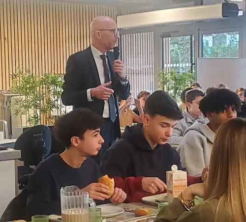 Visite des 3èmes des collèges de Lescar et Jurançon